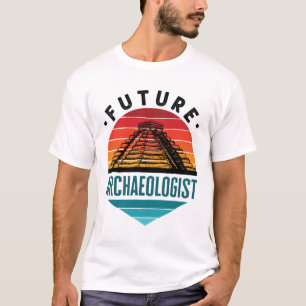 Toekomstige archeoloog archeologie student t-shirt