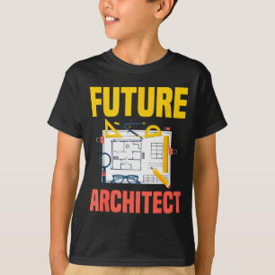 Toekomstige architect grappige architectuur archit t-shirt