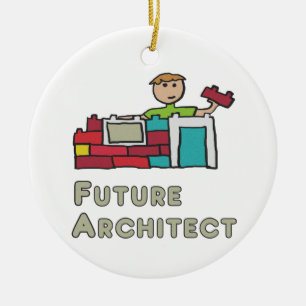 Toekomstige architect keramisch ornament