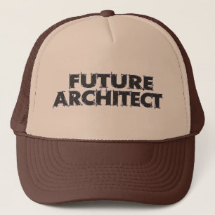 Toekomstige architect trucker pet