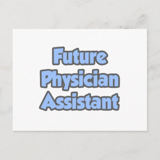 Toekomstige arts-assistent briefkaart