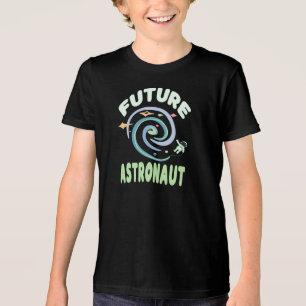 Toekomstige Astronaut Kinderen Tri-Blend Shirt