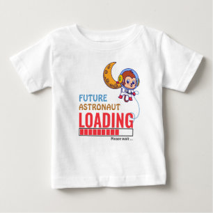 Toekomstige Astronaut Loading Monkey Birthday Unis