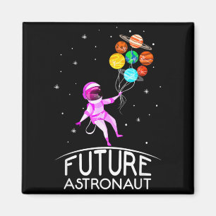 Toekomstige astronaut met planeten grappige quote magneet