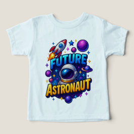 Toekomstige Astronaut Peuter Space T-shirt