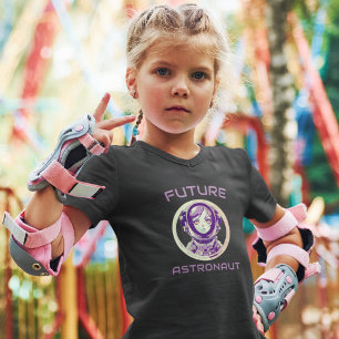 Toekomstige Astronaut STEM Girl Power Black Girls  T-shirt