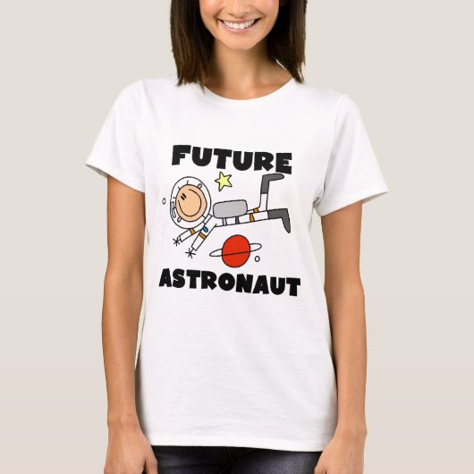 Toekomstige astronaut-T-shirts en cadeautjes T-shirt (Voorkant)