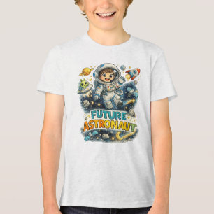 Toekomstige Astronaut Tri-Blend Shirt