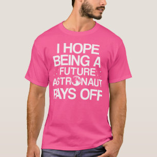 Toekomstige astronomie in de astronomie t-shirt