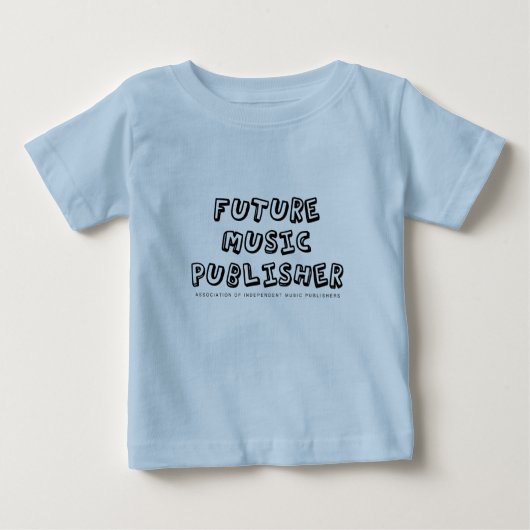 Toekomstige Baby T-Shirt muziekuitgever (Voorkant)