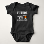Toekomstige Basketbal Speler jersey baby bodysuit (Voorkant)