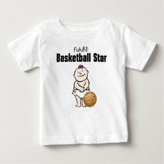 Toekomstige Basketbal Star Baby Meisje T-shirts