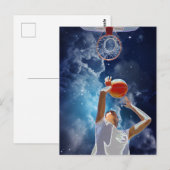 Toekomstige Basketball All-Star Briefkaart (Voorkant / Achterkant)