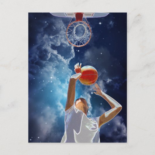 Toekomstige Basketball All-Star Briefkaart (Voorkant)