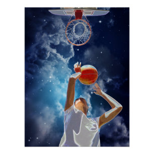 Toekomstige Basketball All-Star Perfect Poster