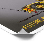 Toekomstige Big Crane Driver Poster Print (Hoek)