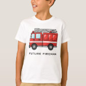 Toekomstige brandweerman t-shirt (Voorkant)