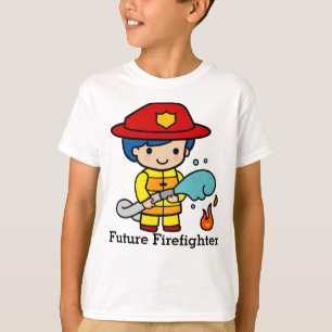 Toekomstige brandweerman t-shirt