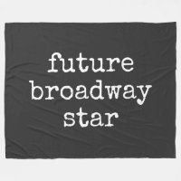 Toekomstige Broadway Star Inspirating Actor Design