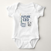 "Toekomstige CEO" Grappige en Mooie Baby Body's Romper (Voorkant)