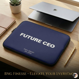 Toekomstige CEO Op maat gemaakte naam en jaar do Laptop Sleeve