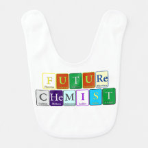 Toekomstige Chemist Baby Bib