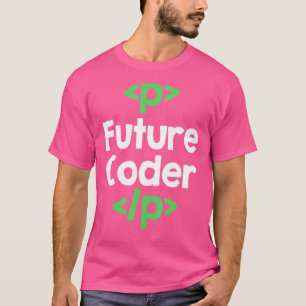 Toekomstige Coder Programming Coding T-shirt
