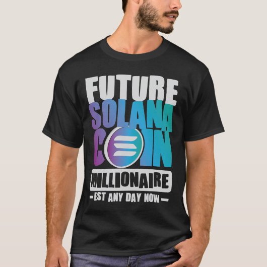 Toekomstige Coin Millionaire T-Shirt (Voorkant)