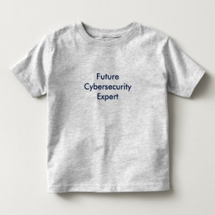 Toekomstige cyberexpert kinder shirts