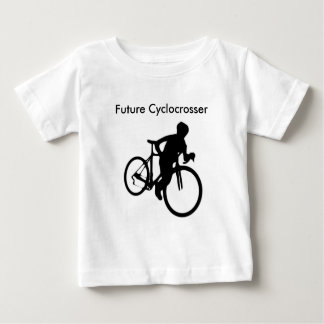 Toekomstige Cyclocrosser baby CX T Shirt
