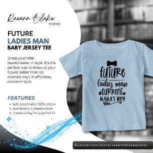 Toekomstige Damesman Baby Fijne Jersey T-Shirt