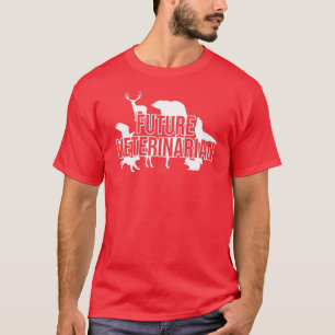 Toekomstige dierenarts beste dierenarts t-shirt