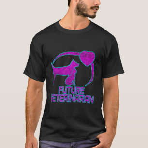 Toekomstige dierenarts - geweldig cadeau voor de d t-shirt