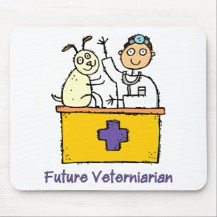 Toekomstige dierenarts - jongen muismat