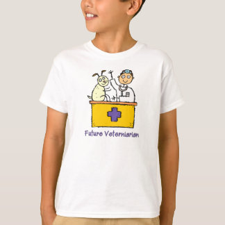 Toekomstige dierenarts - jongen t-shirt