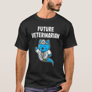 Toekomstige diergeneeskundige jongen Girl Veterina T-shirt
