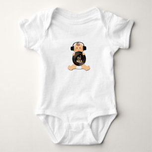 Toekomstige DJ-Baby met hoofdtelefoon Romper