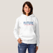 toekomstige dochter van advocatenkantoren en sweat hoodie (Voorkant volledig)