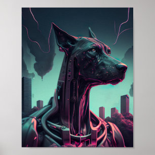 Toekomstige Dog Argenta De Robotvriend Poster
