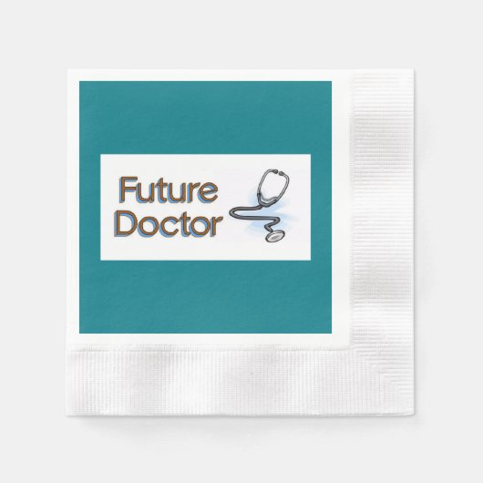 Toekomstige dokter servet (Voorkant)