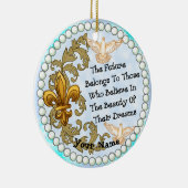 Toekomstige dromen keramisch ornament (Rechts)