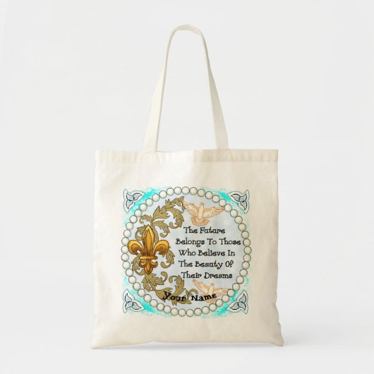 Toekomstige dromen tote bag (Voorkant)