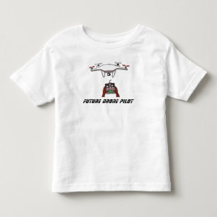Toekomstige drone-piloot-kleuter-T-shirt Kinder Shirts