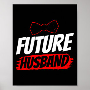 Toekomstige echtgenoot-groep Gezegden Bachelor Wed Poster