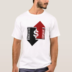 Toekomstige economische voorspelling - Ron Paul T-shirt