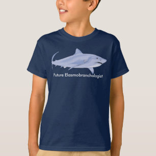 Toekomstige Elasmobrancholoog met Grote Witte Haai T-shirt
