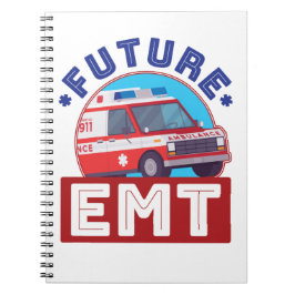 Toekomstige EMT Paramedische Ambulance-driver Notitieboek