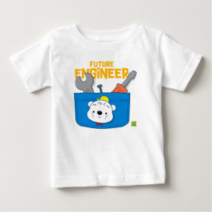 Toekomstige Engineer 2 Cute Beer voor baby