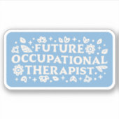 Toekomstige ergotherapeut sticker (Voorkant)
