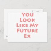 Toekomstige ex briefkaart (Voorkant / Achterkant)